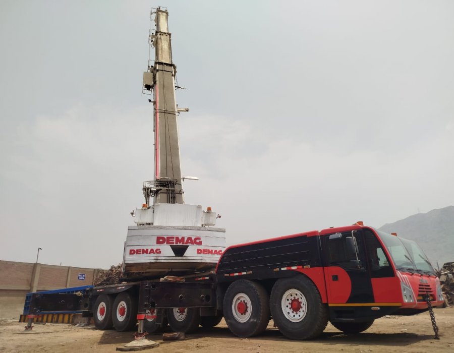 ALQUILER DE GRUAS TELESCOPICAS